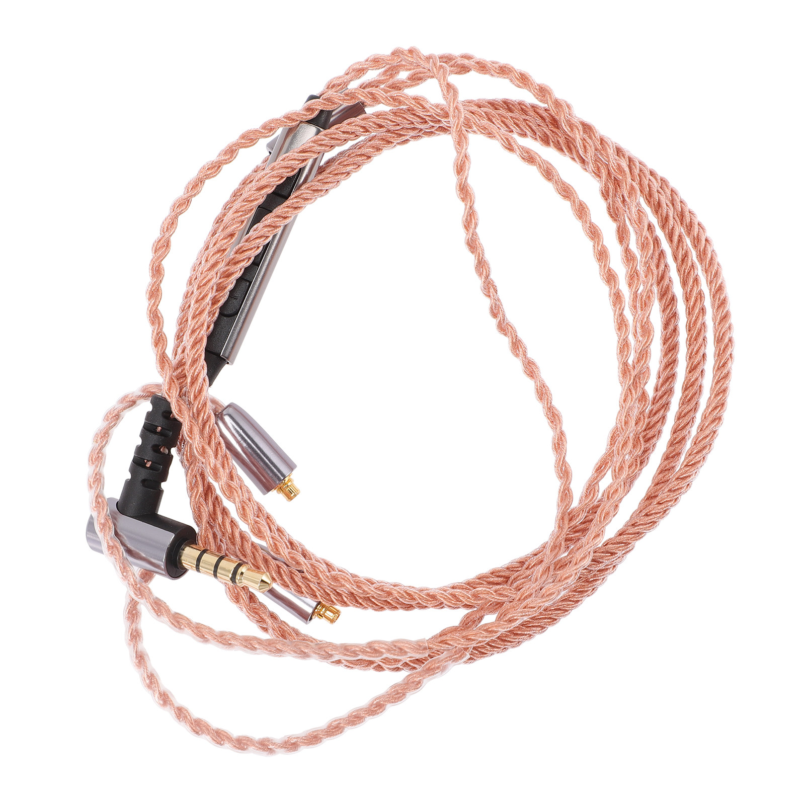 Wired Earphone Mic - สายหูฟังสำรองแบบยืดหยุ่น PVC คุณภาพสูง ขนาด 3.5 มม.
