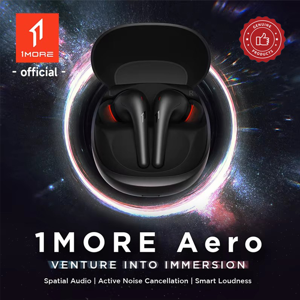 Noise Cancelling Headphone - 1MORE Aero หูฟังบลูทูธ 5.2 ตัดเสียงรบกวน ลดราคาพิเศษ