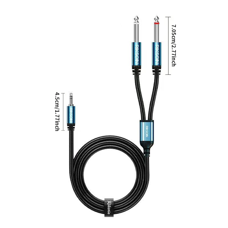 สายเคเบิลแยกสัญญาณ 3.5 มม. TRS - Audio Splitter Y บทวิจารณ์และราคา