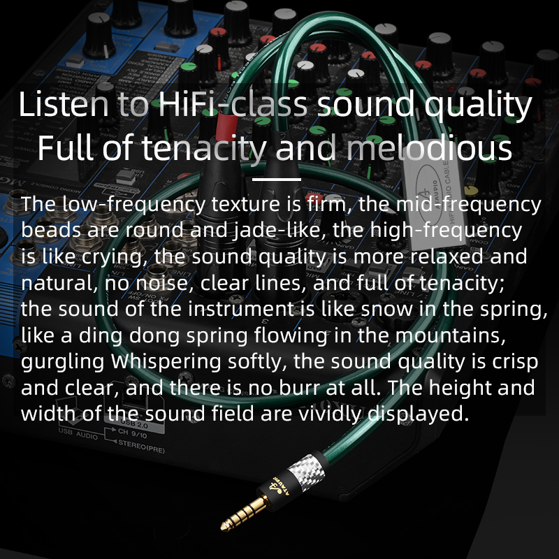 ATAUDIO HIFI 4.4mm Balanced ชา - Audio Splitter Y บทวิจารณ์และราคา
