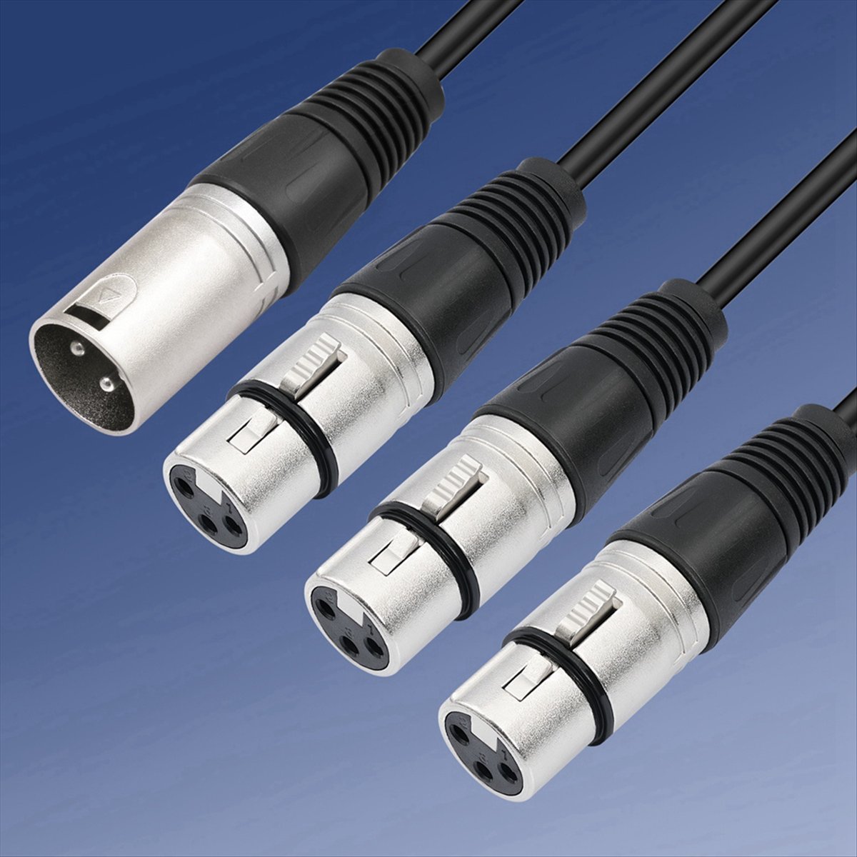 (PQWN) สายแยกสัญญาณเสียง XLR 3 - Audio Splitter Y บทวิจารณ์และราคา