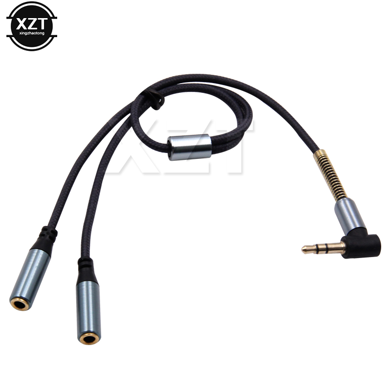 3.5 มม.1 ถึง 2 เสียง Aux Y Spl - Audio Splitter Y บทวิจารณ์และราคา