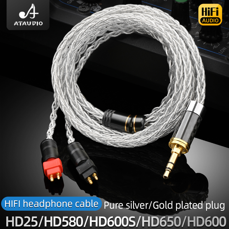 ATAUDIO สายหูฟัง HiFi Pure Sil - Sennheiser Headphone Hd 25 บทวิจารณ์และราคา