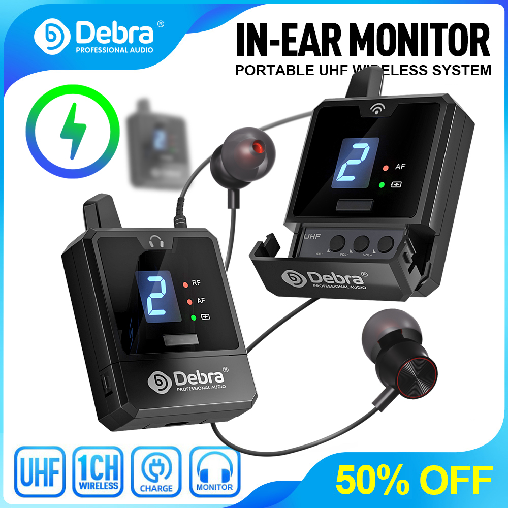 ระบบมอนิเตอร์แบบพกพาในหูไร้สาย - In Ear Monitor Iem บทวิจารณ์และราคา