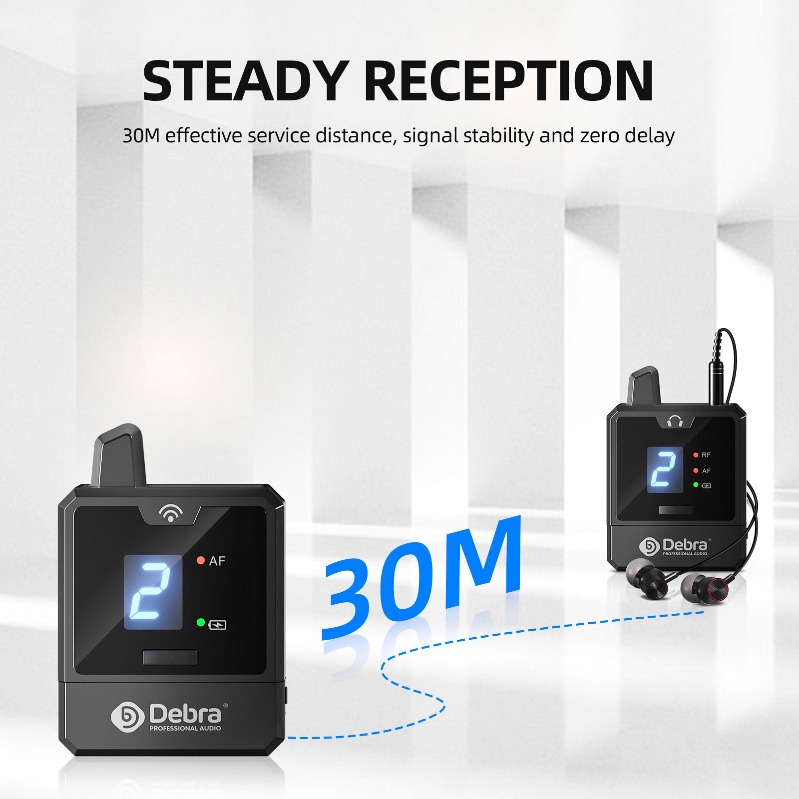 ระบบมอนิเตอร์แบบพกพาในหูไร้สาย - In Ear Monitor Iem บทวิจารณ์และราคา