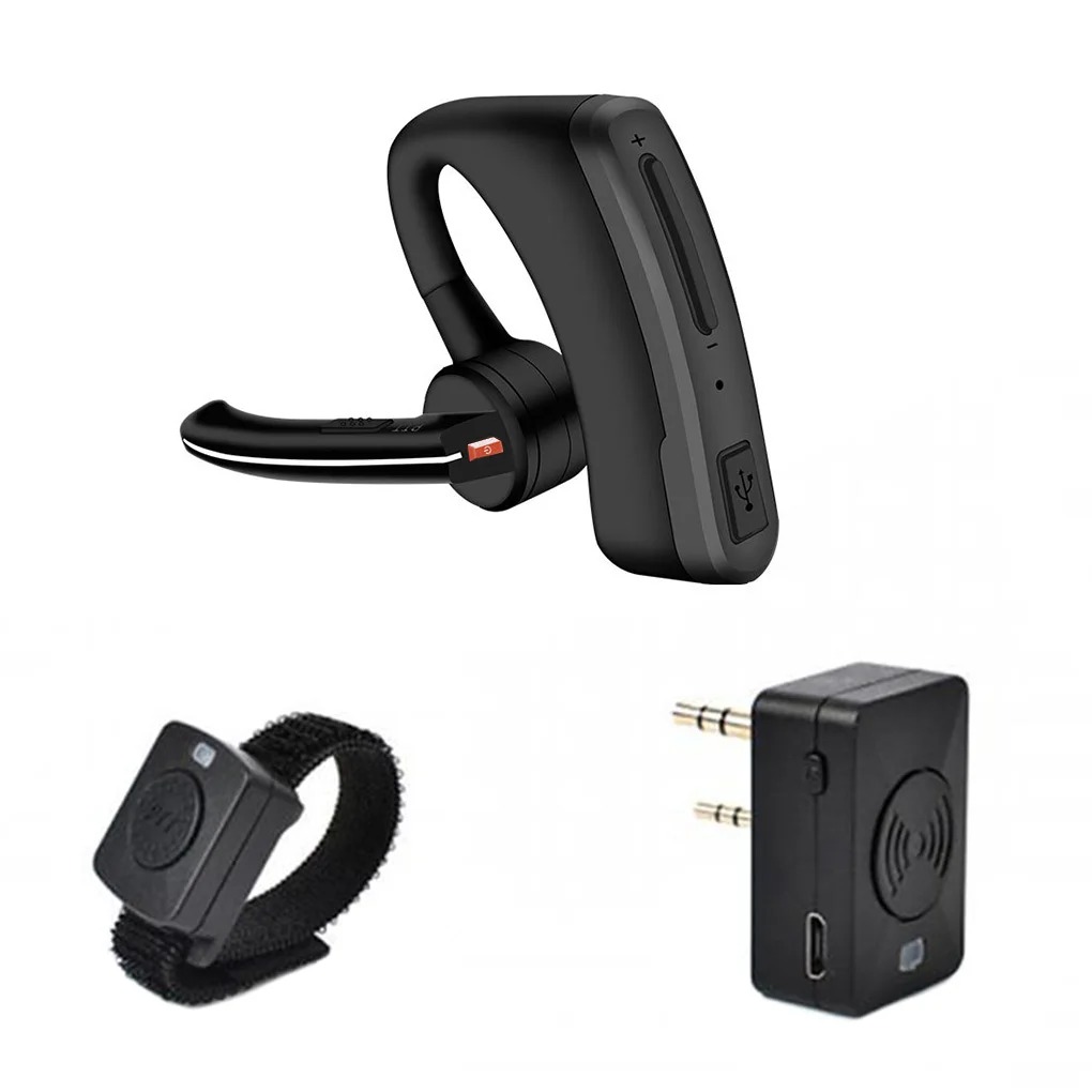 ชุดหูฟังไร้สายวิทยุสื่อสารชุดห - Bluetooth Headset On Ear บทวิจารณ์และราคา