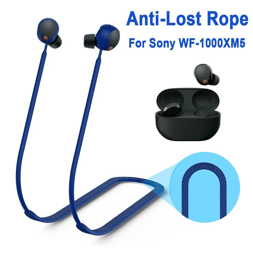 สายคล้องคอซิลิโคนป้องกันการสูญ - Sony Headphone Wf-1000Xm5 บทวิจารณ์และราคา