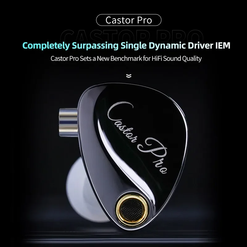 หูฟัง KZ Castor PRO แบบใส่ในหู - Audiophile Headphone Wired บทวิจารณ์และราคา