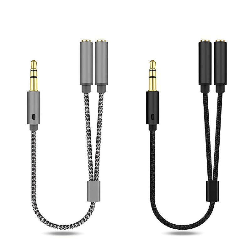 แจ็คแยกสัญญาณเสียง3.5มม. อะแดป - Audio Splitter Y บทวิจารณ์และราคา